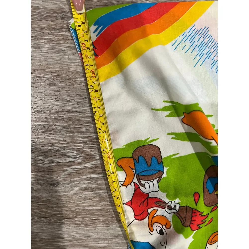 Disney Mickey Mouse Flat Sheet vintage fabric